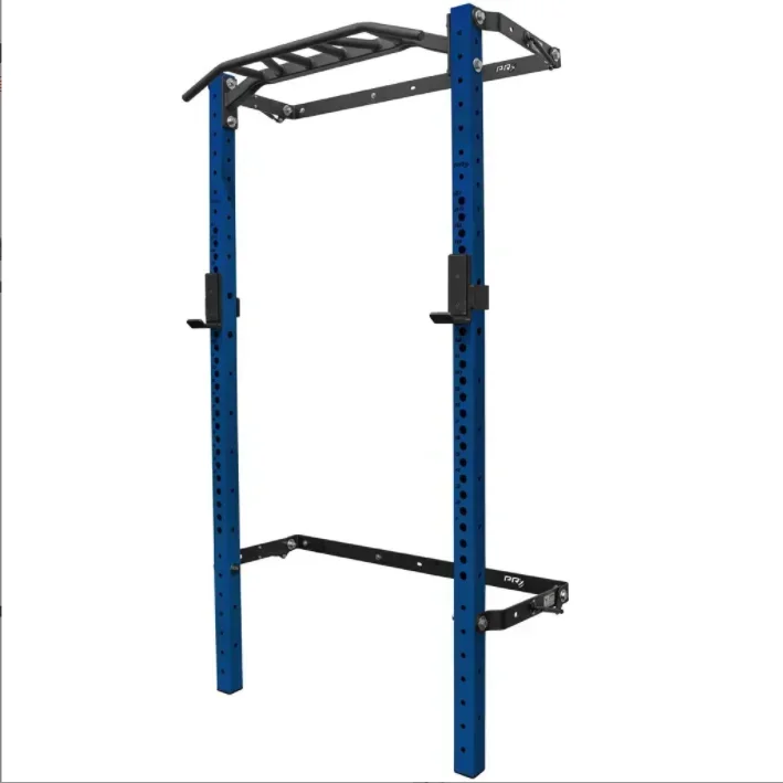 Wall-mounted squat rack wall-mounted multi-functional foldable gym home bench press rack home private education