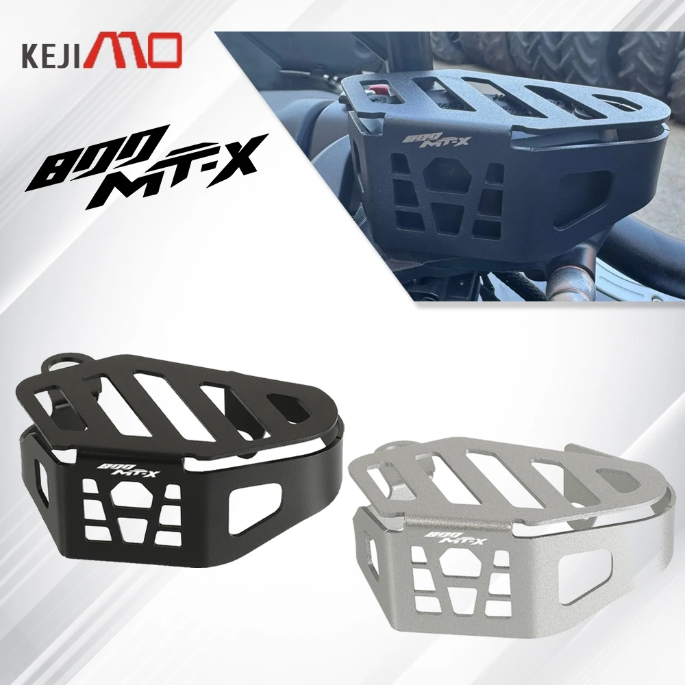 

For CFMOTO CF MOTO 800MTX 800 MTX 800 800MT-X 2024 2025 2026 Motorcycle Front Rear Brake Fluid Reservoir Guard Cover Protector