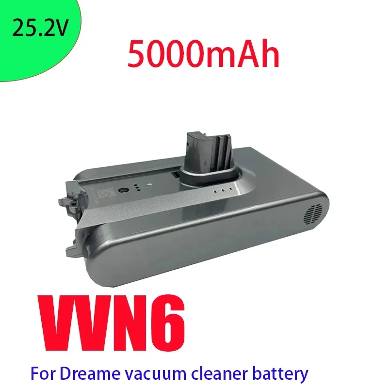 25.2V Replacement Battery For Dreame V11 V11SE V12 VVT1 VVN5 VVN6 VVA1 Wireless Vacuum Cleaner 18650 Battery Pack Replacement Ba