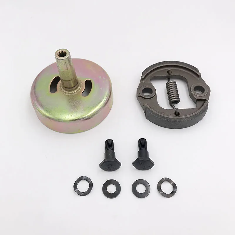 Square and Round Holes 9T Clutch Drum  Kit For HONDA GX31 GX35 1.3HP Small Engine Brush cutter Grass Trimmer Parts