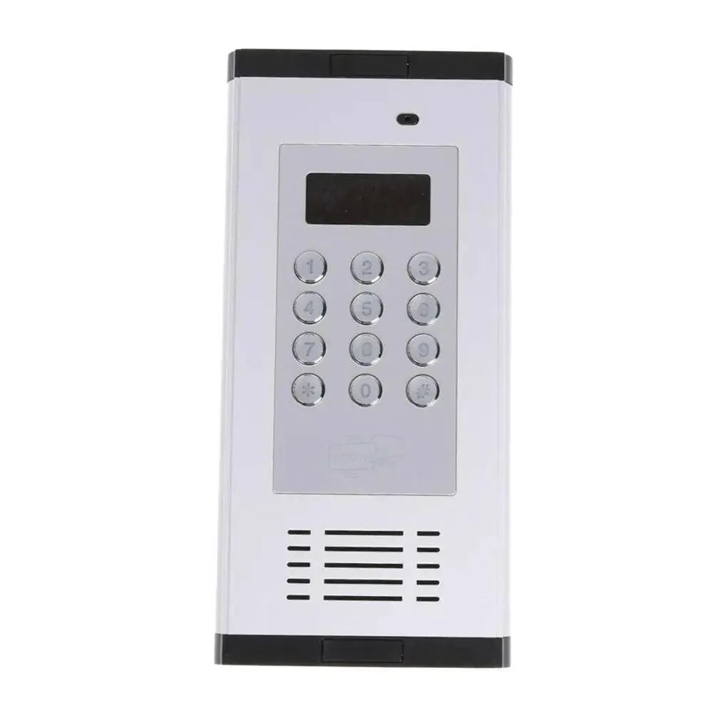 13.56MHZ IC RFID 4G GSM intercom wireless door lock gate opener acss 200 users apartment villa intercom switch