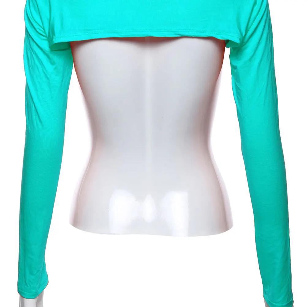

1Pcs Modal Bolero Style Shoulder Shawl Cape Lightweight Stretchy Long Sleeve Arm Cover for Dressing Up Cosplay Festivals