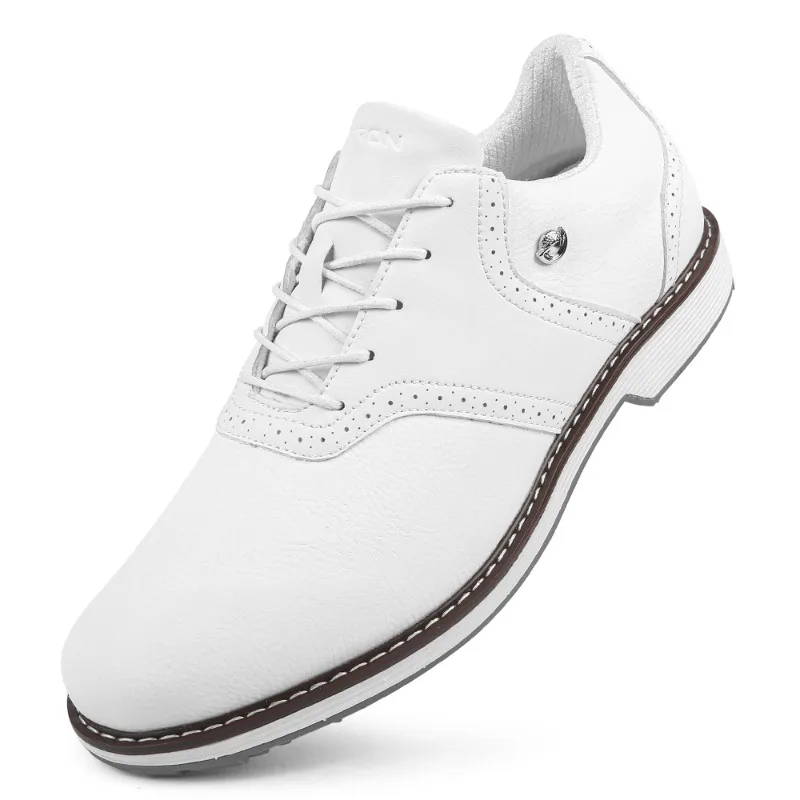 Sapatos de golfe profissionais para homens, tênis spikeless, calçadinhos ao ar livre