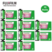 1/3/5/10 rollos Fujicolor 200 Color 35mm película Fujifilm 36 Exp por rollo para cámara de formato 135 película H35/M38/M35/H35N