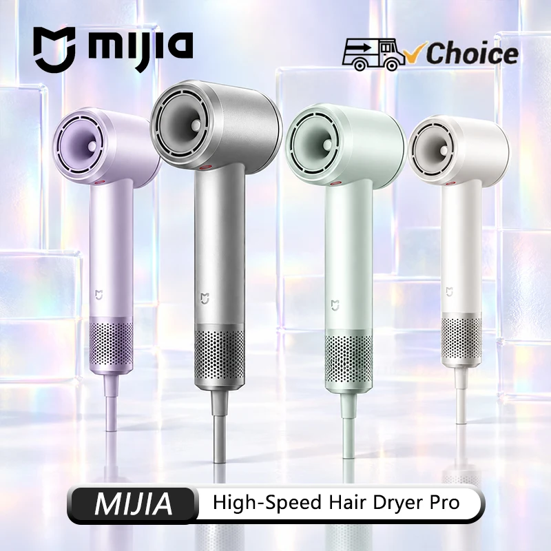 Original MIJIA High-Speed Hair Dryer Pro 380g Lightweight 2 Speeds 4 Temperatures Hot and Cold Air Noise Reduction Fast Dry CN