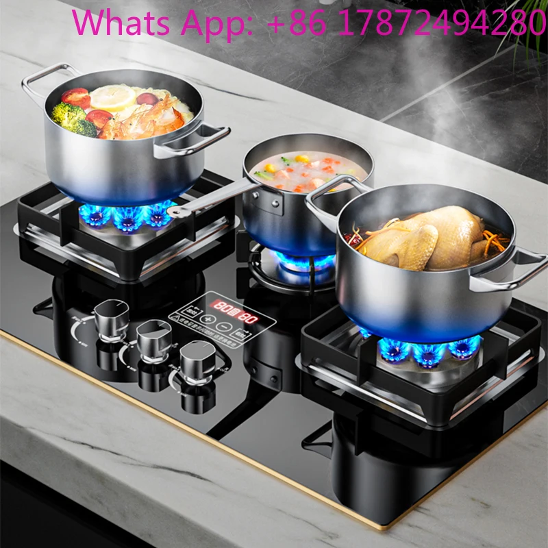 7.2KW  Stove Household Three Timing Embedded Dual-purpose Natural  Liquefied  Fire