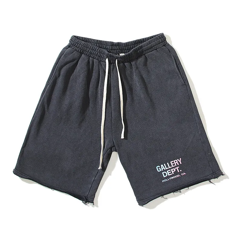 Gallery Dept High Street ins Vintage Wash Make Old Beauty Pop Summer Loose Five Point Shorts