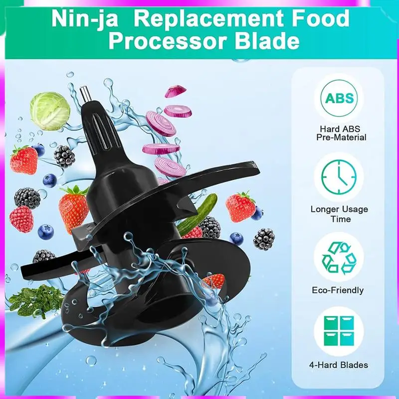 N98R 1 قطعة قطع غيار شفرة الخلاط ، قطع غيار معالج طعام النينجا عالي السرعة لخلاط النينجا BL770 BN601 NF701
