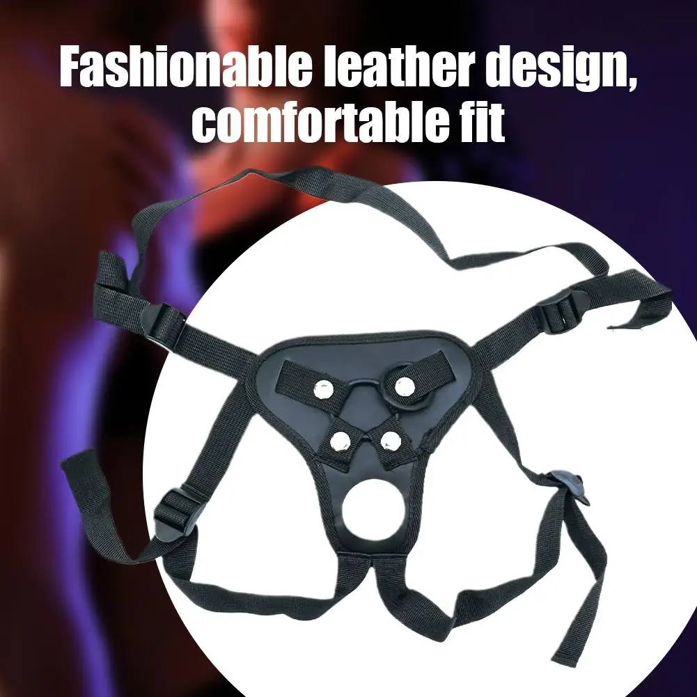 مثليه مثلي الجنس الملابس الداخلية عبودية تسخير قابل للتعديل دسار دونغ حزام على سراويل LGBT الجنس لعب #4