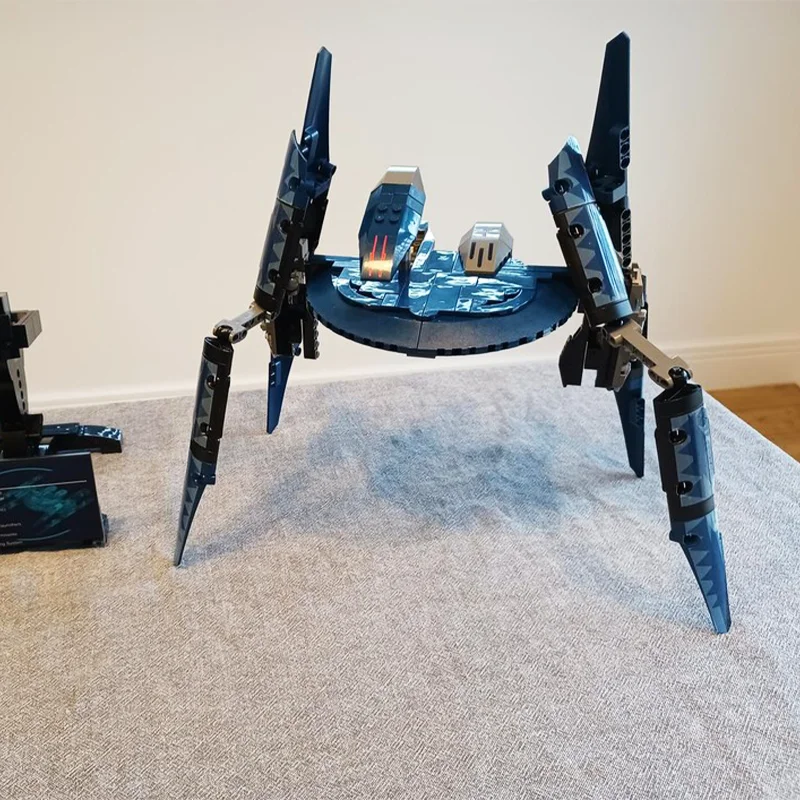 350 Stück MOC Hyena Droid Bomber Star Batter Separatist Battle Droid Fighter Sci-Fi-Flugzeug DIY Modell Baustein Geburtstagsgeschenk