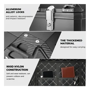 45L obere universelle Motorradhelmbox Heck -Schwanzgepäck -Speicher -Tools Hülle BMW R1200GS R1250GS R1200GS 1200 GS LC Adv Adv Adv Adv adv adv adv adv adv adv adv adv adv 8 Hauptverkaufsbaul für Scooter Moto - №1