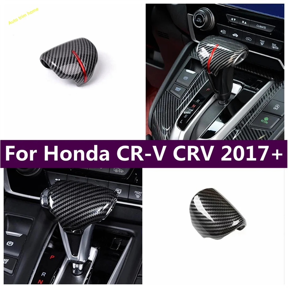 

ABS Centrol Transmission Gear Shifter Knob Handle Decoration Frame Cover Trim Fit For Honda CR-V CRV 2017 - 2020 Car Accessories