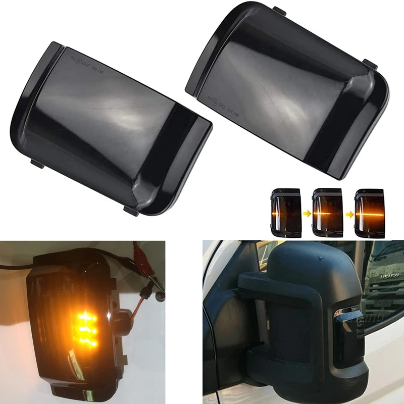 Car Side Mirror Indicator Dynamic LED Turn Signal Light For Citroen Jumper Fiat Ducato For Peugeot Boxer 71748253