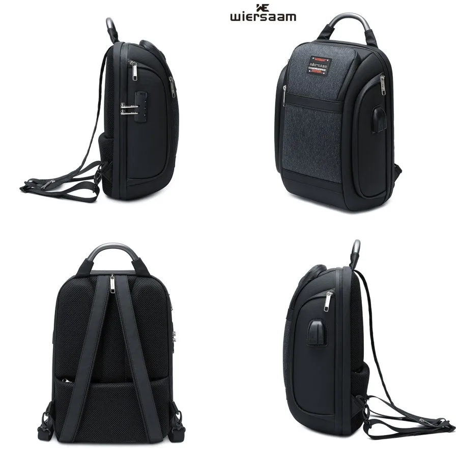 

【Новый стиль】Новая сумка-кофр с кодовым замком, мужская деловая сумка через плечо, модная повседневная маленькая сумка-рюкзак большой вместимости - сумка через плечо.