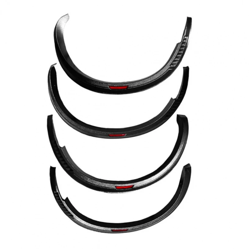 KQD ABS Slim Style Black Luxury Wheel Eyebrow Arch Silm Car Flares with Easy Installation Wigo