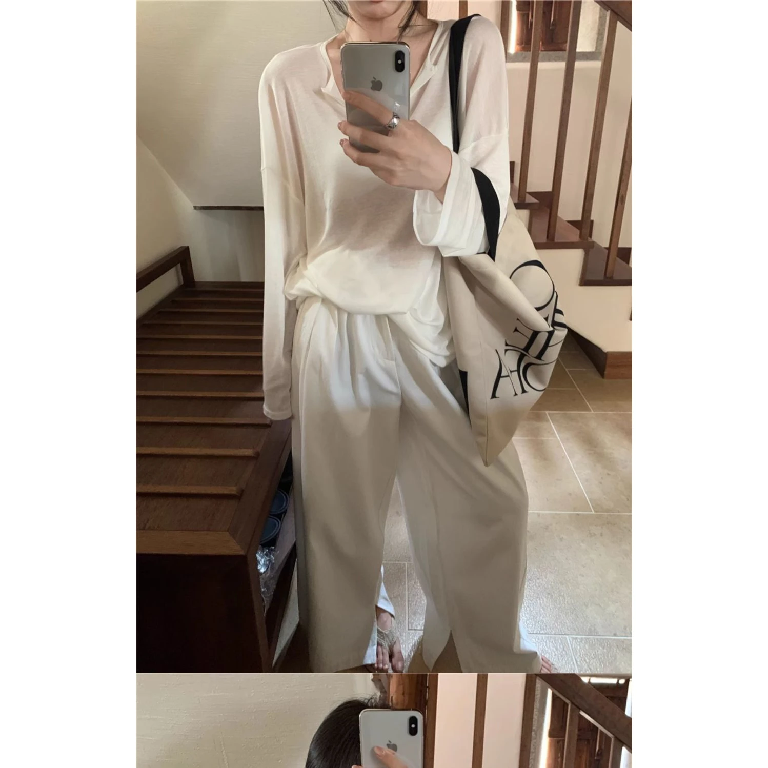 Lightweight Long Sve V-Ne f Open Women's Cover up irt Summer New Lazy Loose Sle Outdoor Travel Princ Sle T-S...