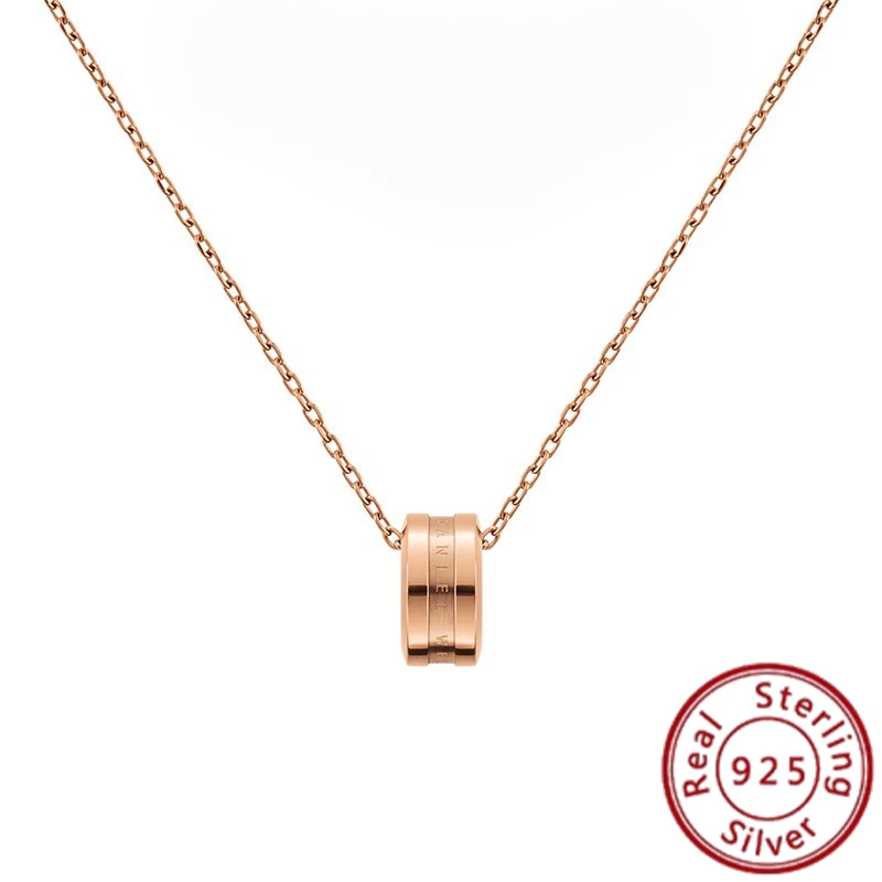 Elegant DW Necklace in S925 Silver for 2024 - Chic Design, Petite yet Striking, with Attractive Savings