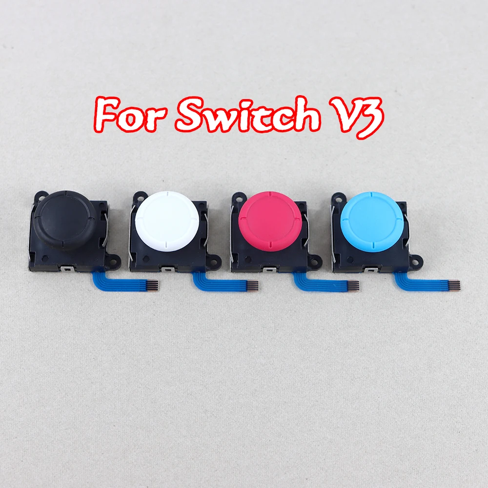 

50pcs Original New Joy Con Controller Repair Part 3D Joystick with Flex Cable For NS Nintendo NS Switch 3D joystick V3 3.0