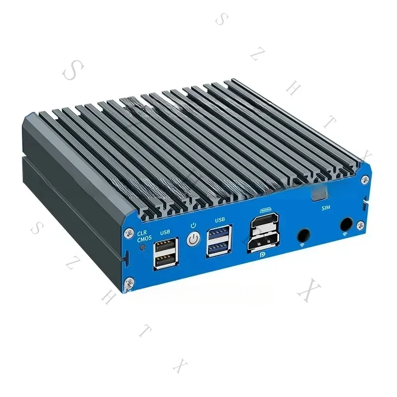 G48S Alder Lake N100 Soft Router PC With DDR5 8GB RAM 256GB NVMe SSD 4*2.5G LAN I226 PfSense Firewall ESXI-NI