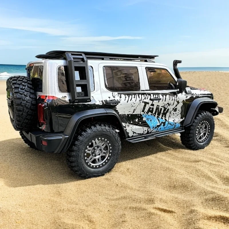 KM Thor 1/8 TANK300 coche de escalada conmemoración del tercer aniversario RC Control remoto vehículo eléctrico todoterreno cerradura diferencial