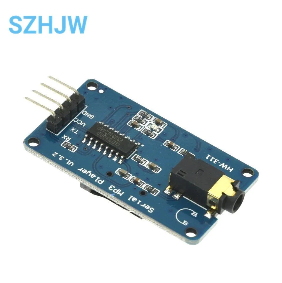 YX6300 YX5300 UART Control Serial Module MP3 Music Player Module For AVR / ARM / PIC CF