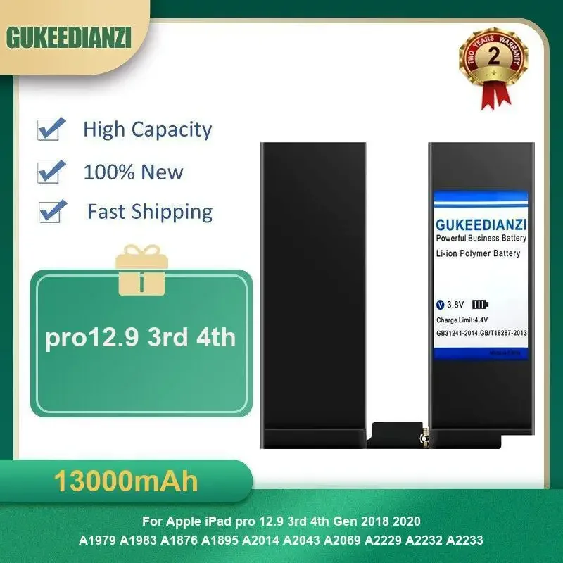 

13000 мАч pro12.9 3-й 4-й аккумулятор для Apple iPad pro 12.9 3-го 4-го поколения A1979 A1983 A1876 A1895 A2014 высокой емкости