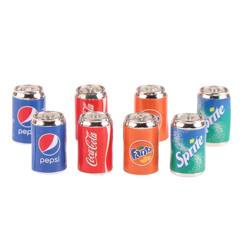 4Pcs Miniature Simulation Drink Dollhouse Food Toys Dollhouse Beverage Shop Scene Toy