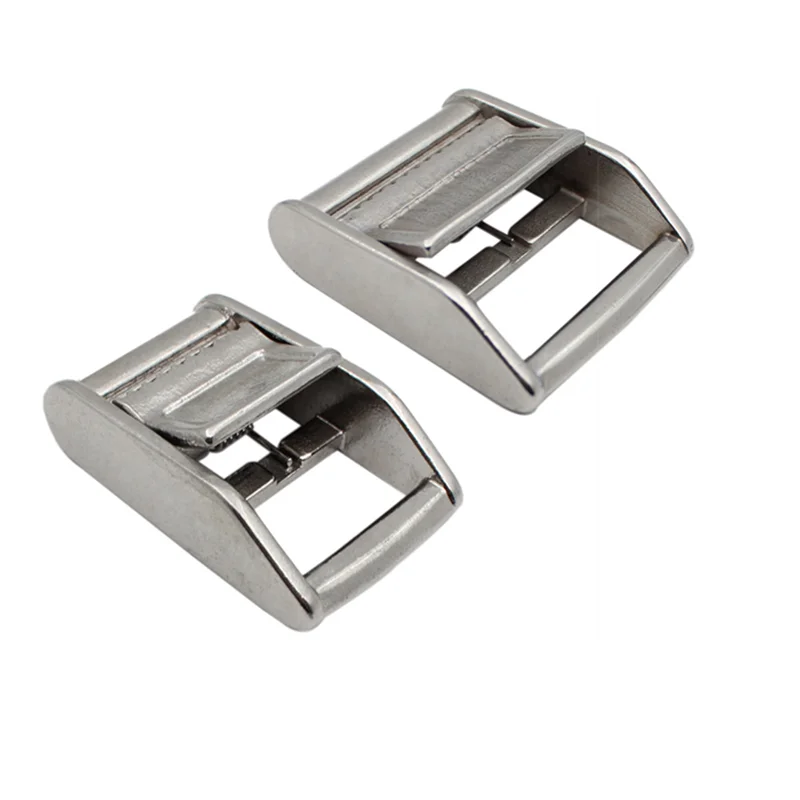 ISURE MARINE Heavy-Duty 316 Stainless Steel Lock Slider Buckles Strap Release Buckle Adjustable Metal Fasteners