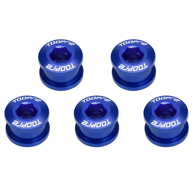 Toopre MTB Bicycle Chainwheel Screws Cycling Chainring Wheel Bolt Alloy Plate Nails Sprocket Road Bike Screws For Crankset Parts