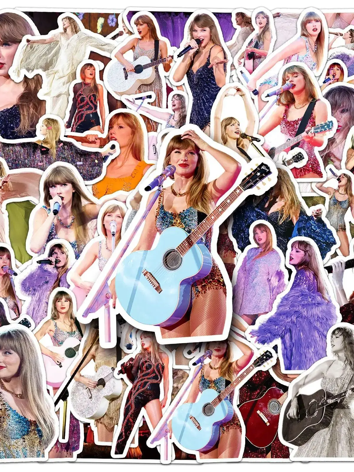 AliExpress FANLU 10/52PCS Concert Graffiti Stickers Taylor Decoration Singer Decals Music Toys Fans Gift Fridge Laptop Guitar Car Bike Skateboard