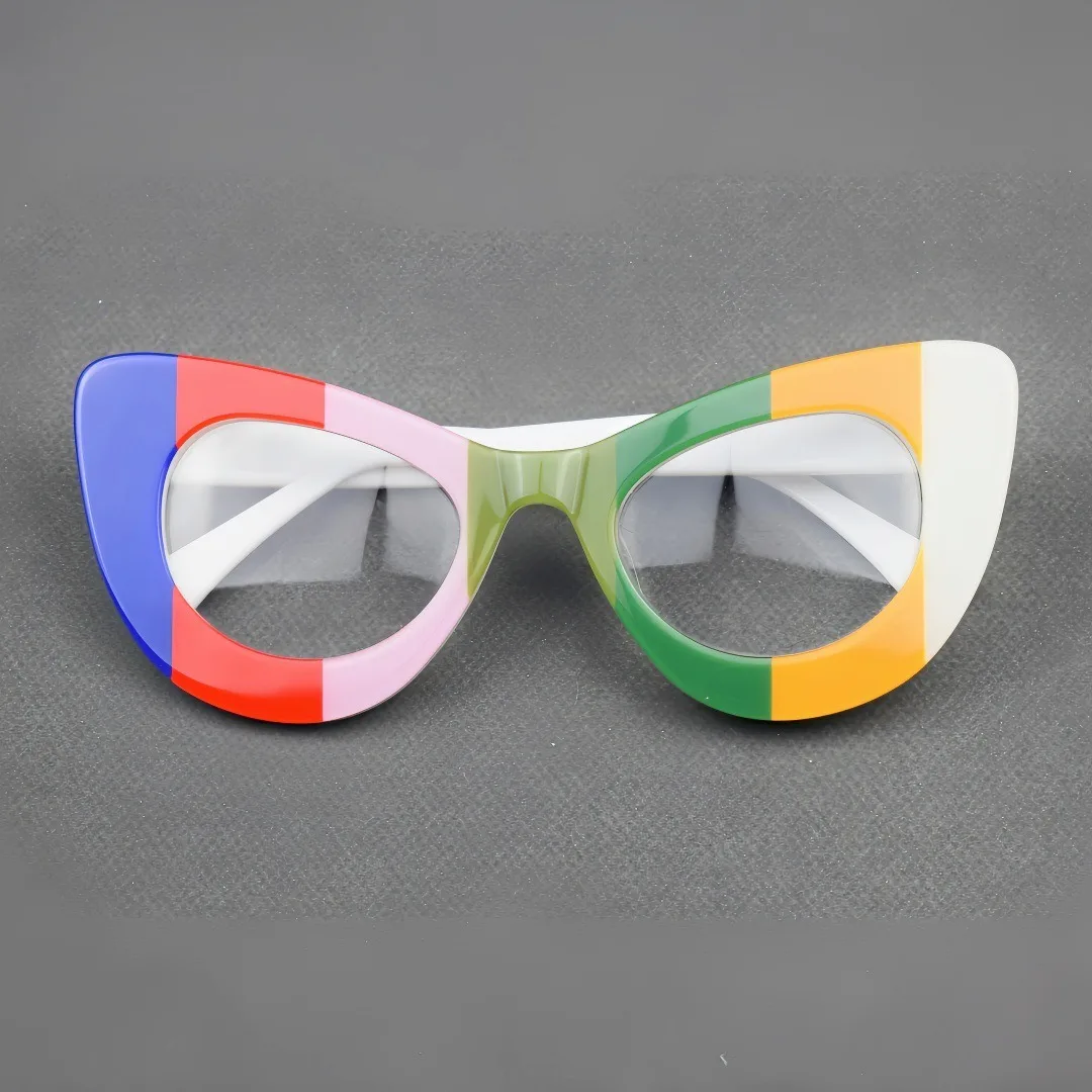 

Anti Blue Light Reading Glasses for Woman New Luxury Glasses Blue Light Protection Retro Acetate Optical Glass Frame Women