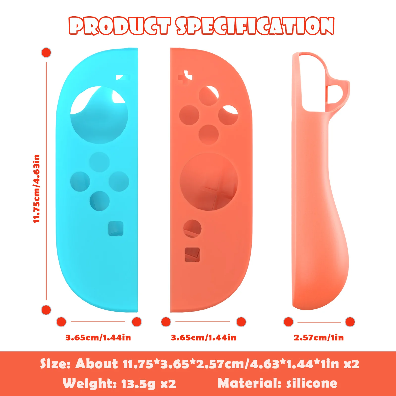 حافظة من السيليكون لجهاز NS2 JoyCon2، حافظة واقية من السيليكون المضاد للخدش JoyCon 2، حافظة سيليكون NS2 Gamepad JoyCon2 صديقة للبشرة