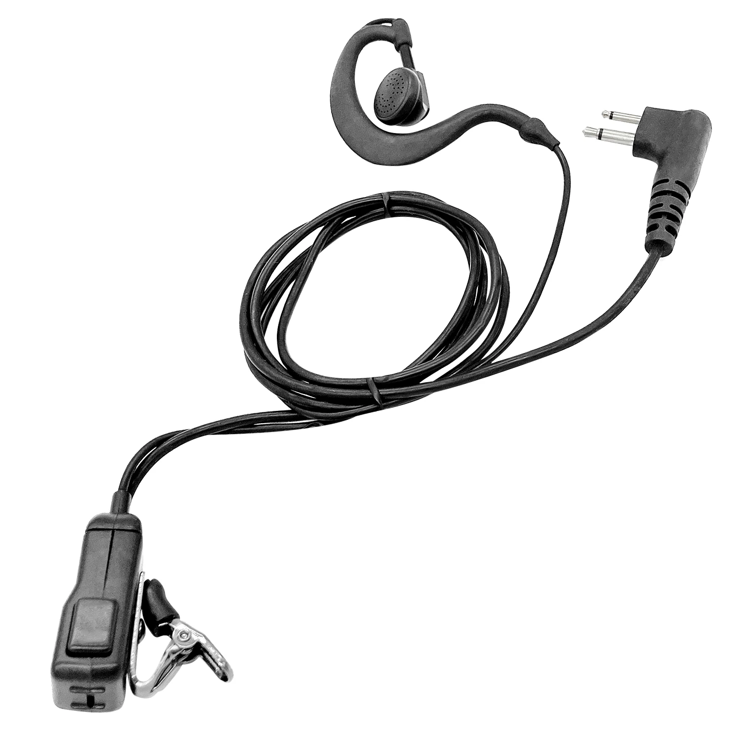 RISENKE-Walkie Talkie Earpiece, Type G Headphones, Headset with Mic PTT,for Motorola CP010,CP140,GP68,EP450,DEP450,CT150,250,450