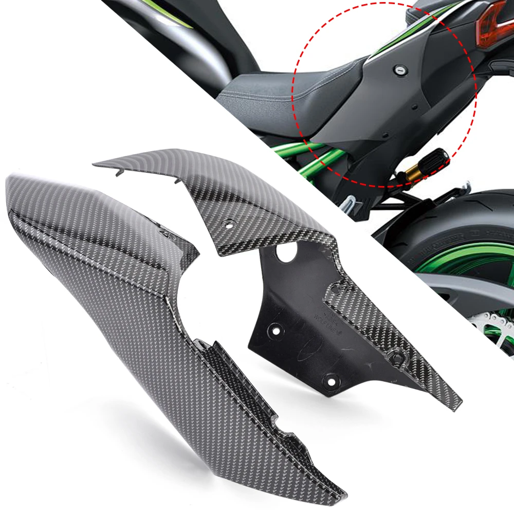 

Motorcycle Rear Seat Side Panel Cover Frame Guard Fairing Cowl For Kawasaki Z900 2025 2026