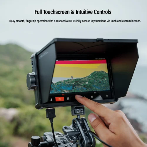 Imagen 2 del producto Viltrox DC-A1 Monitor de cámara Digital Monitor de 7 pulgadas de ancho 2800 Nits 1080P 4K HDMI Monitor de pantalla táctil para Sony Nikon Fujifilm