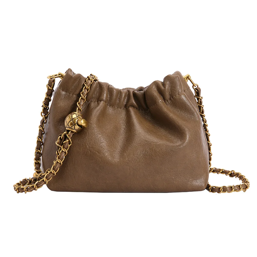 المرأة سلسلة حقيبة كتف بو الجلود Crossbody حمل حقيبة عارضة حقيبة ساعي حقيبة رافعة حقيبة فتاة محفظة أنيقة