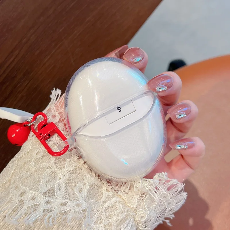 Pour huawei FreeBuds 6/freebuds 5 couverture fleur colorée Silicone Transparent écouteur couverture mignon pour huawei FreeBuds5