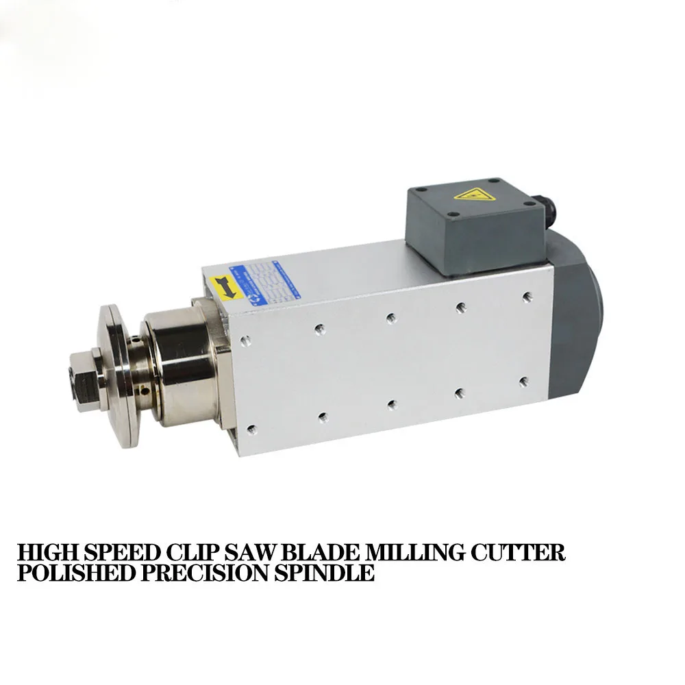 CNC high-speed clip saw blade milling cutter disc grinding and polishing precision spindle aluminum wood cutting motor