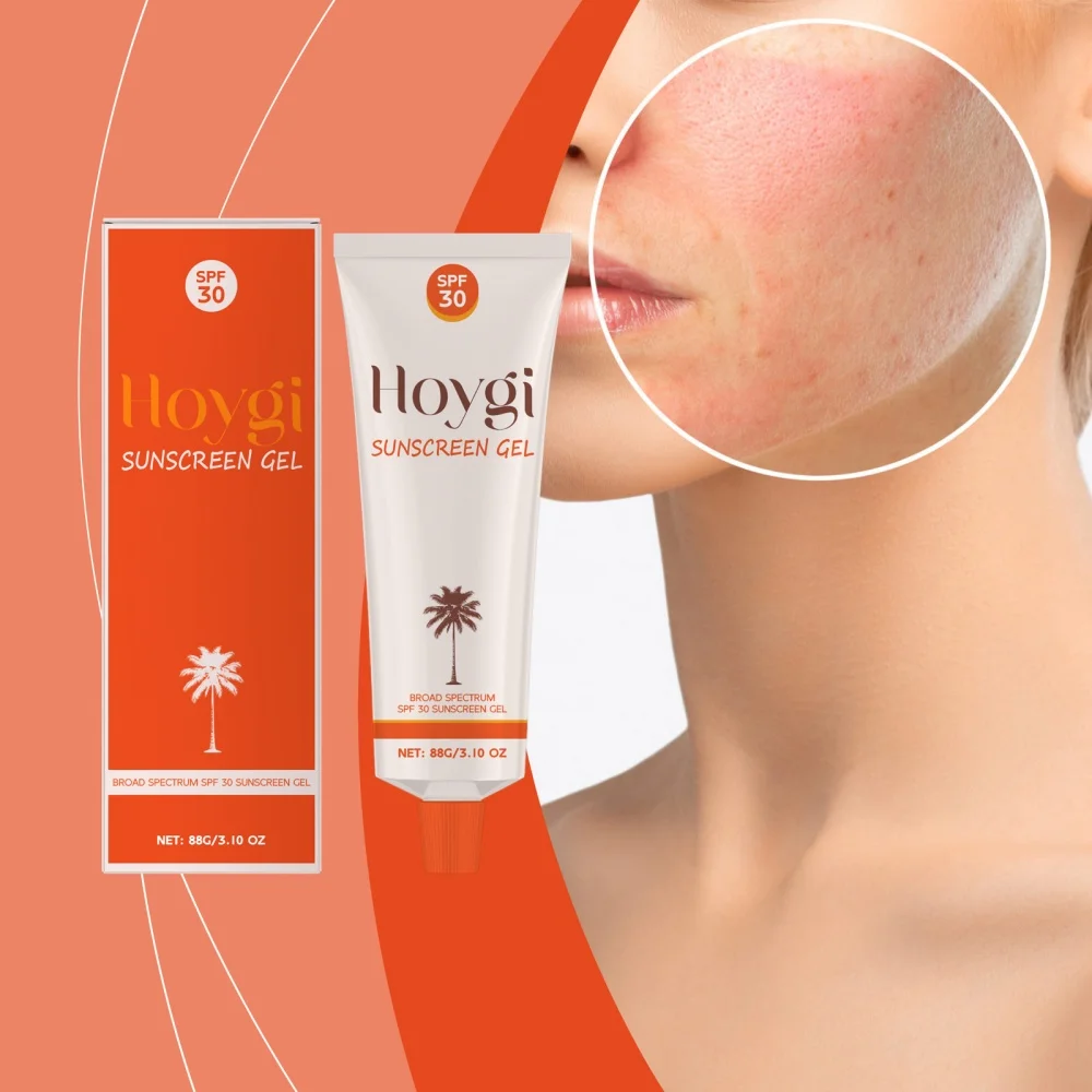 

Skin Brightening Moisturizing Protection gel Outdoor UV Sunscreen Refreshing and Non greasy Sunscreen Skin Care Two in One