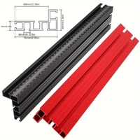 500mm 75 Type Aluminium Alloy Profile Fence Router Fence T-Track Table Fence System for Woodworking Accessories Miter Saw Fence