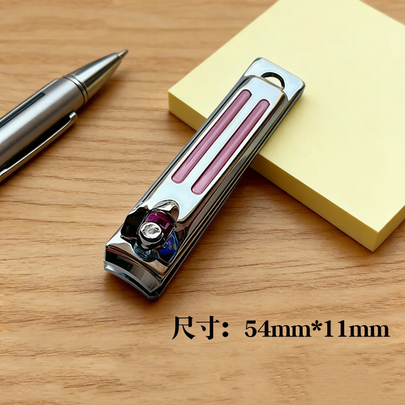 

1Pcs Nail Clipper Scissors for Trimm Nails Large Size for Home Use Flat-Cut and Diagonal-Cut Cute Design for Women Single Piece