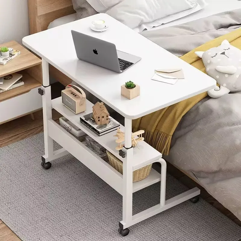 Simple Laptop Desk Lazy Bed Desk Learning Simple Small Table Learning Table Movable Bedside Adjustable Portable Laptop table