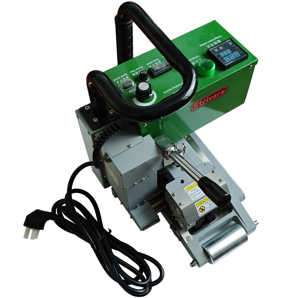 Strivers (ST-900) Hot Wedge Welding Machine Use For 1-3MM Hdpe 2100W Geomembrane Plastic Sheet Welder Geomembrane Wedge Welder