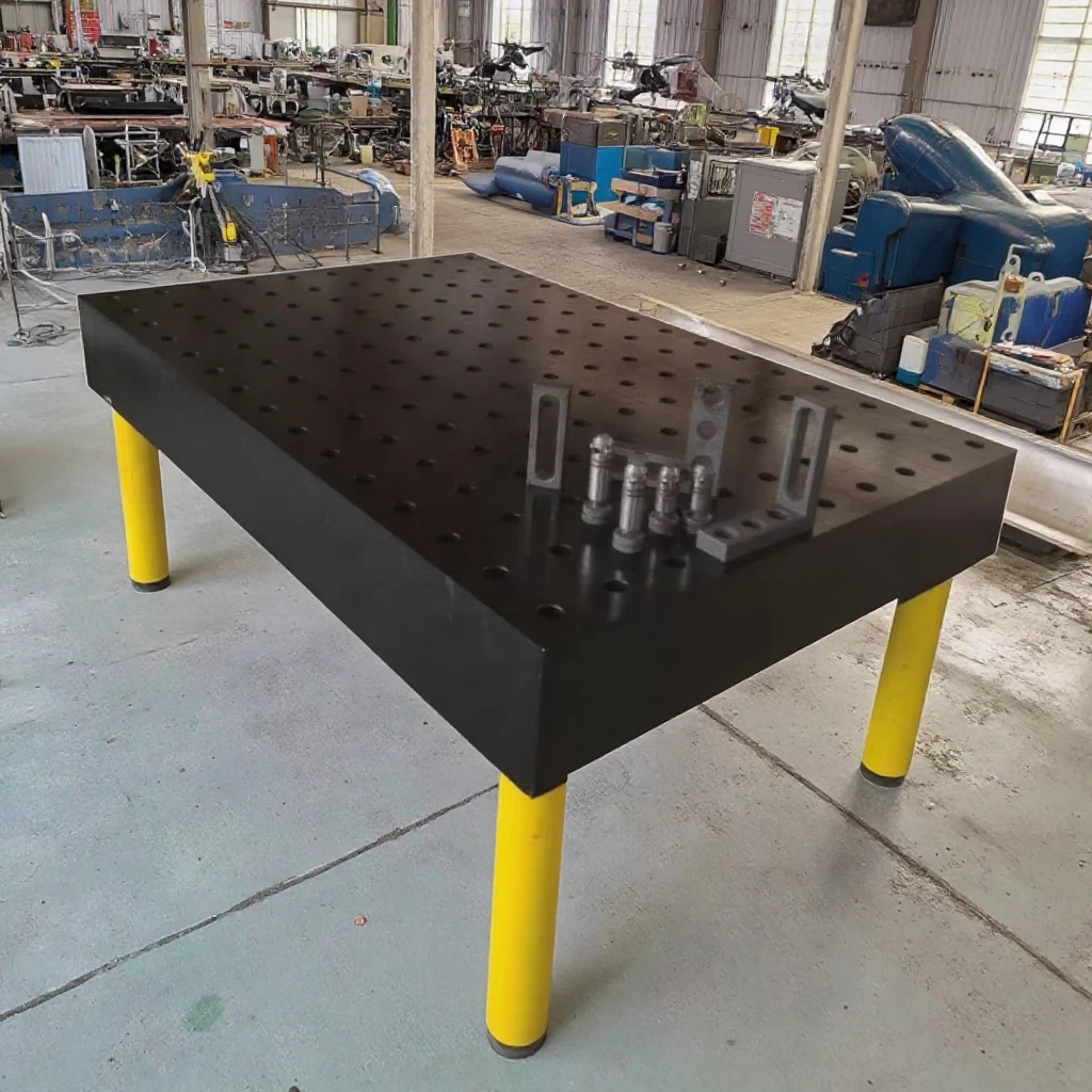 高品質D16 D28 3D溶接テーブル 1000*1500*200mm窒化物プラットフォーム 新型高精度測定検査