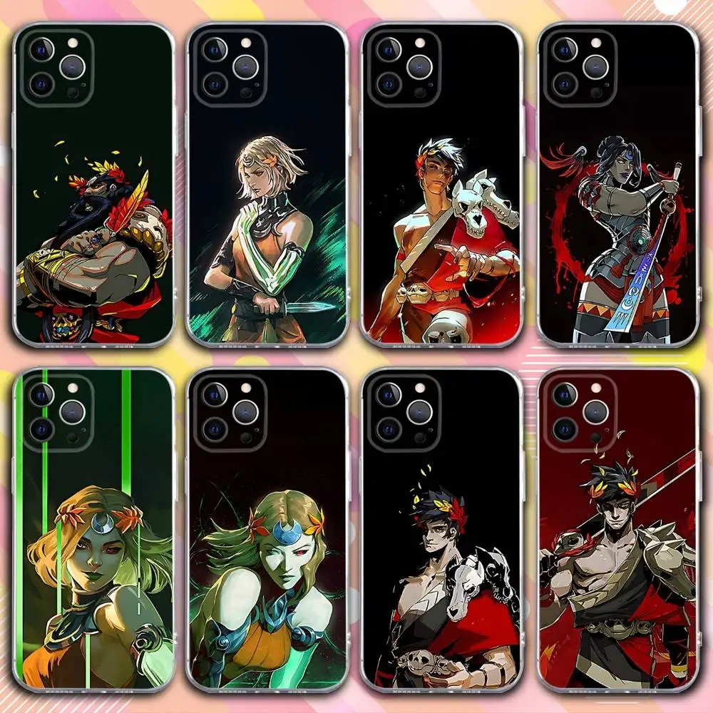 

H-Hades Game II Phone Case For iPhone 17,16,15,14,13,12,11 Pro,Max,Plus,X,XS,XR,SE4,E Mini Transparent Soft Cover