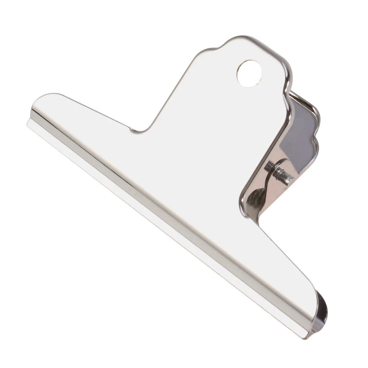 

10 Pcs Metal Book Stainless Steel Binder Clips Heavy Duty Document Holder for Files Ticket ganizing Chip Bag Sealer Pocket Clips