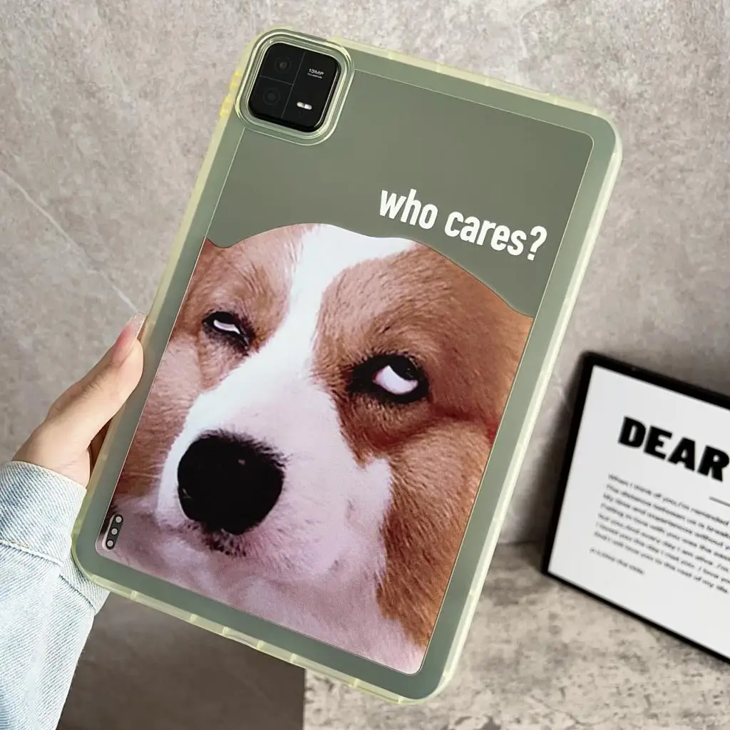 The Most Fashion Cute Dogs Cats Tablet Cases for Xiaomi Pad 6 5 Pro 11inch TPU Cover For MI Pad 5 6 Funny Transparent shell