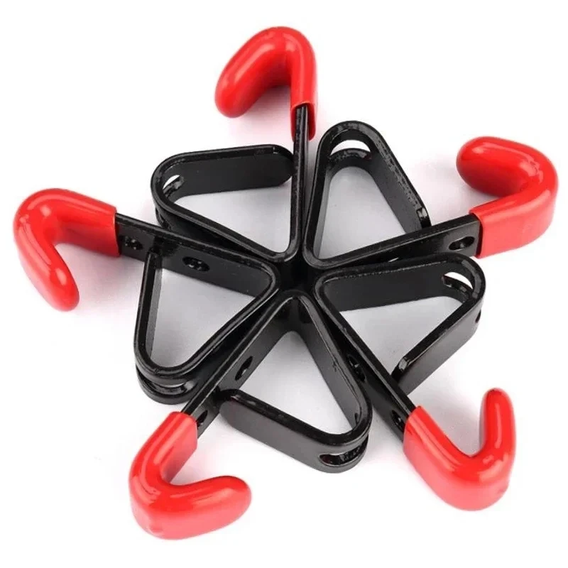 12 Pcs Tire Wheel Rim Hub Hanging Metal Hook Metal Holder Shop Display Stand Rack Wall Mounted Racing Hook