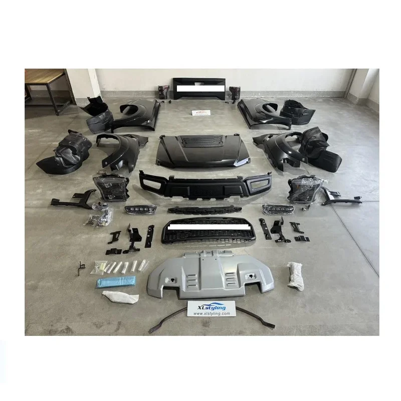 

New Product Conversion Kit Car Bumper Body Kits Ranger 2012-2021 Upgr To F150 2021 Raptor Look