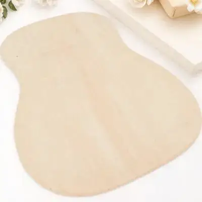 لوحة رأس من الخشب الصلب فارغة يمكنك صنعها بنفسك لوحة الزيزفون لإصلاح الجيتار الكلاسيكي الشعبي قطعة غيار قشرة خشبية فريدة من نوعها للجيتار #6